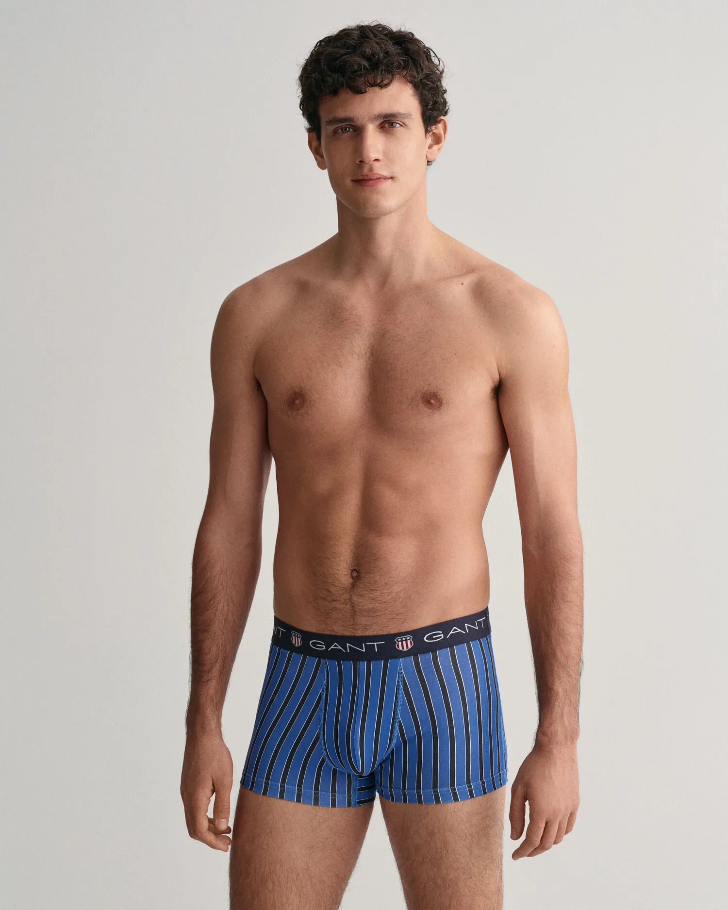 3PACK STRIPED SHIELD TRUNKS