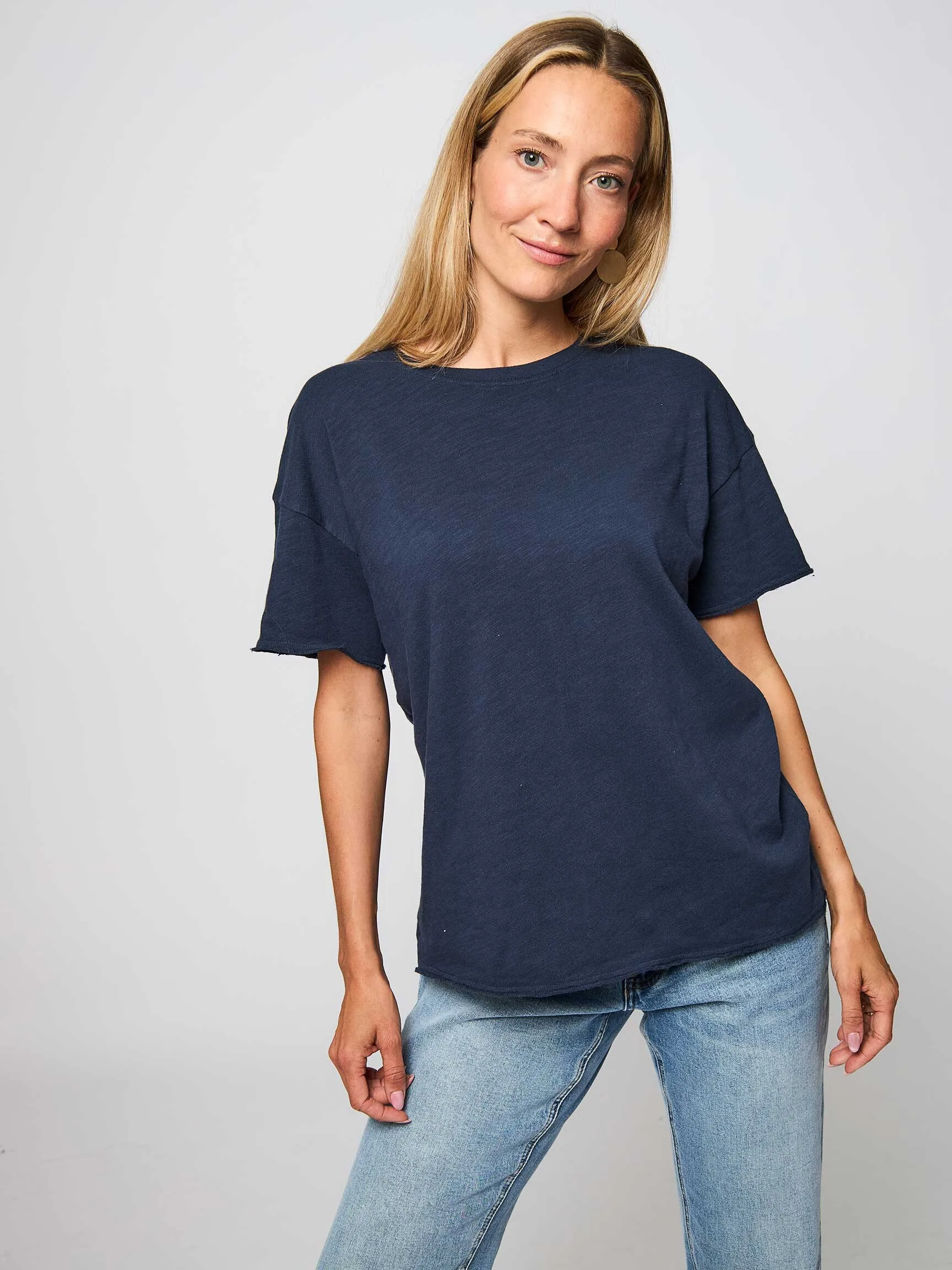 AMERICAN VINTAGE SONOMA, COTTON SLUB TSHIRT