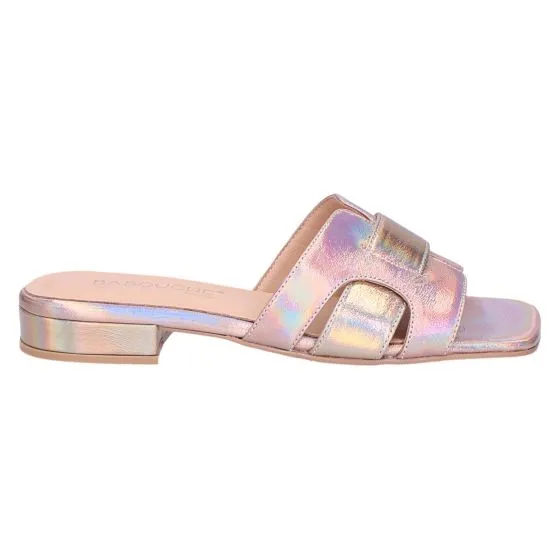 BABOUCHE SUN17 SLIPPER NUDE GOLD METALLIC MULTI