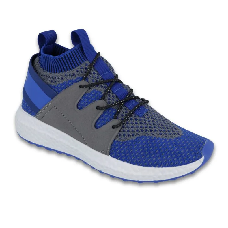 Befado kinderschoenen tot 23 cm 516X029 blauw grijs