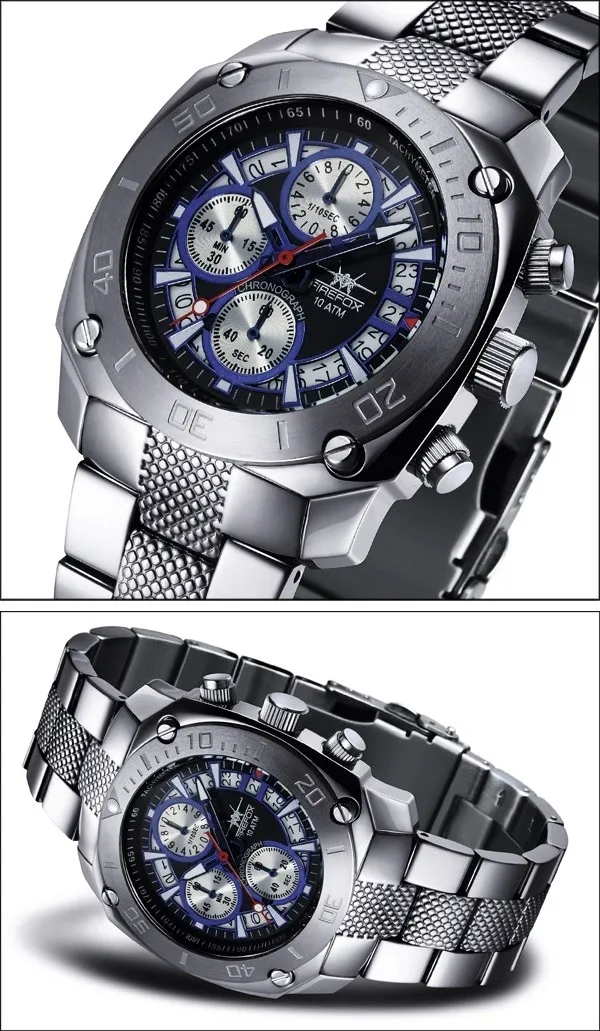 FIREFOX CHRONOGRAPH TRANSPORTER FFS19102 BLACK