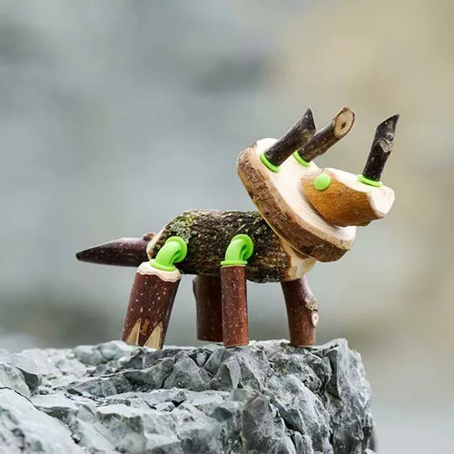 HABA TERRA KIDS KNUTSELSET CONNECTORS  DINOS