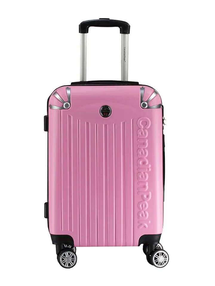 HARDCASETROLLEY "SOFTLESSEAK" LICHTROZE/ROZE  (B)38 X (H)55 X (D)23 CM