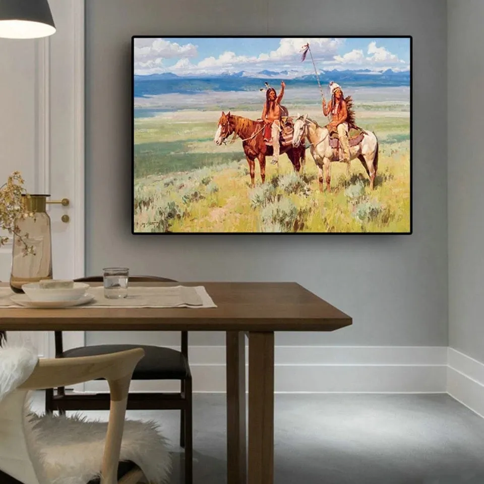 Indisch Canvas Schilderij