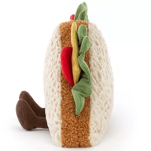 JELLYCAT AMUSABLES KNUFFELSANDWICH  13 CM 