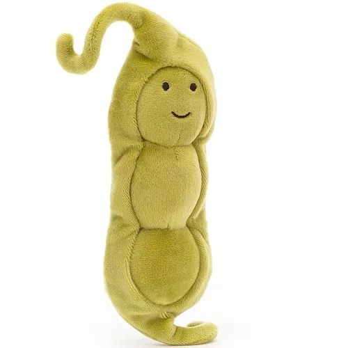 jellycat amuseables knuffelerwtjes - 17 cm