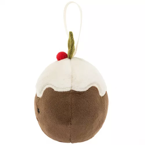 JELLYCAT FESTIVE FOLLY KERSTHANGER KERSTGEBAK  7 CM