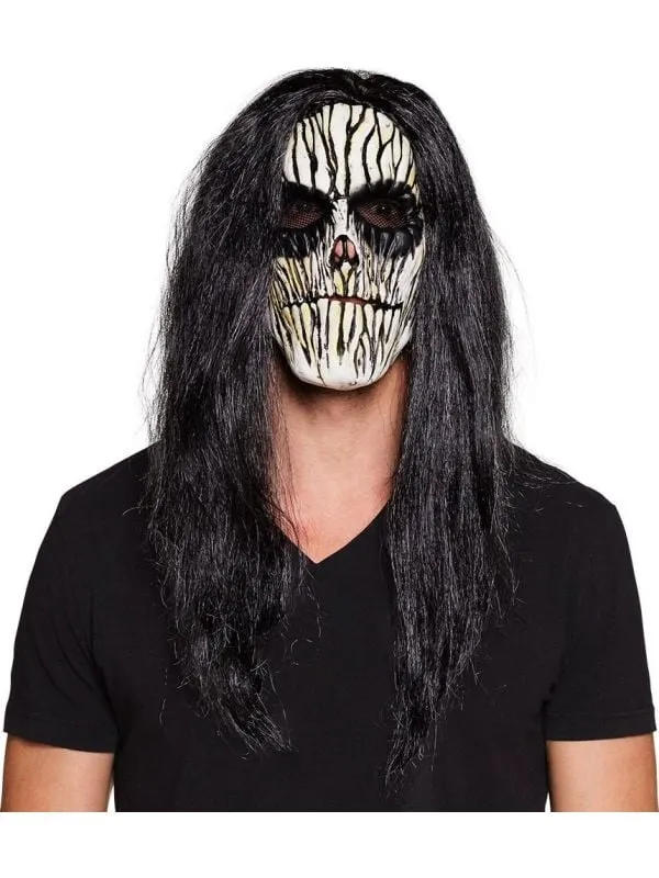 Latex voodoo gezichtmasker