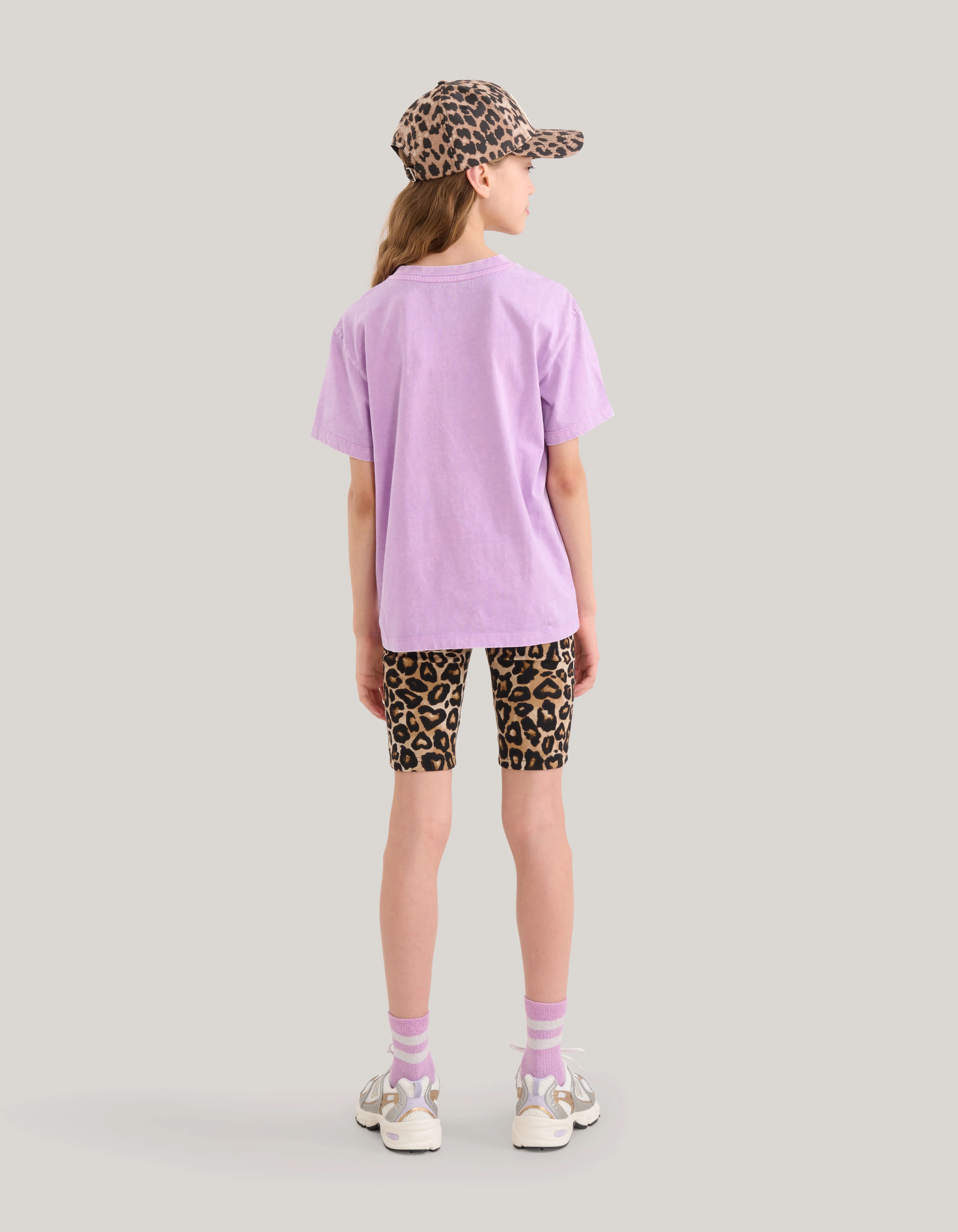 Leopard Print Bikershort Bruin