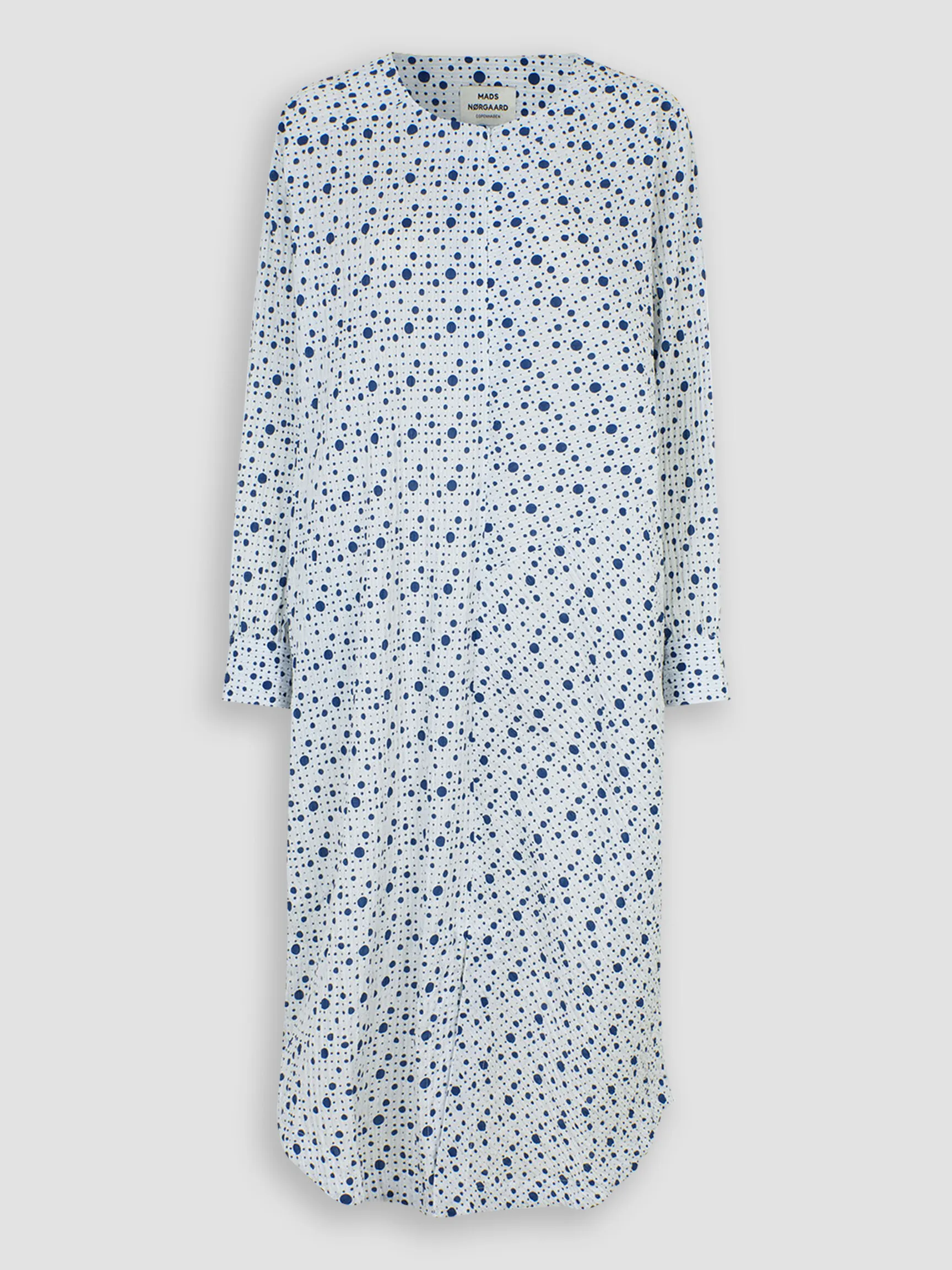 Mads Norgaard Pop Rosaly, katoenmix jurk met print