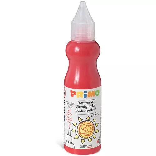 PRIMO PLAKKAATVERF IN SPUITFLESJE  ROOD