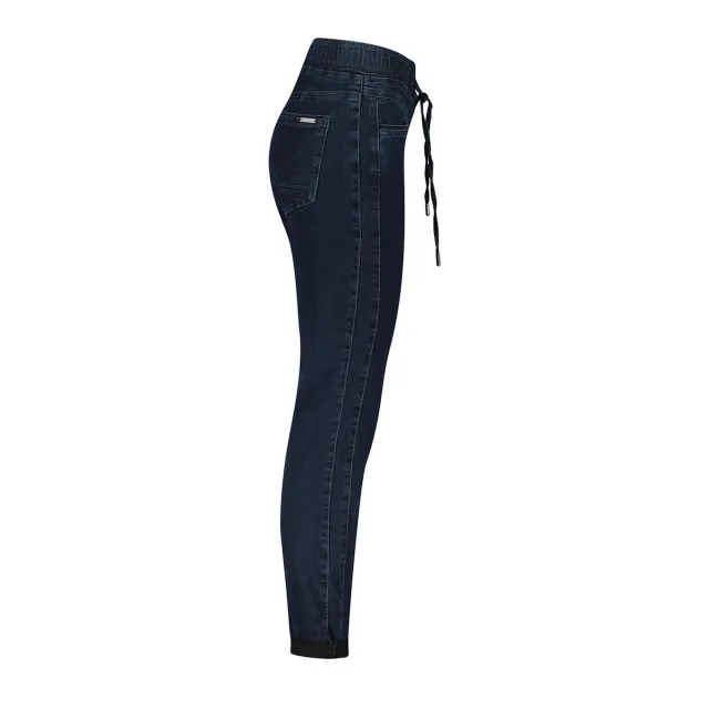 Red Button Tessy ribjog blue/black