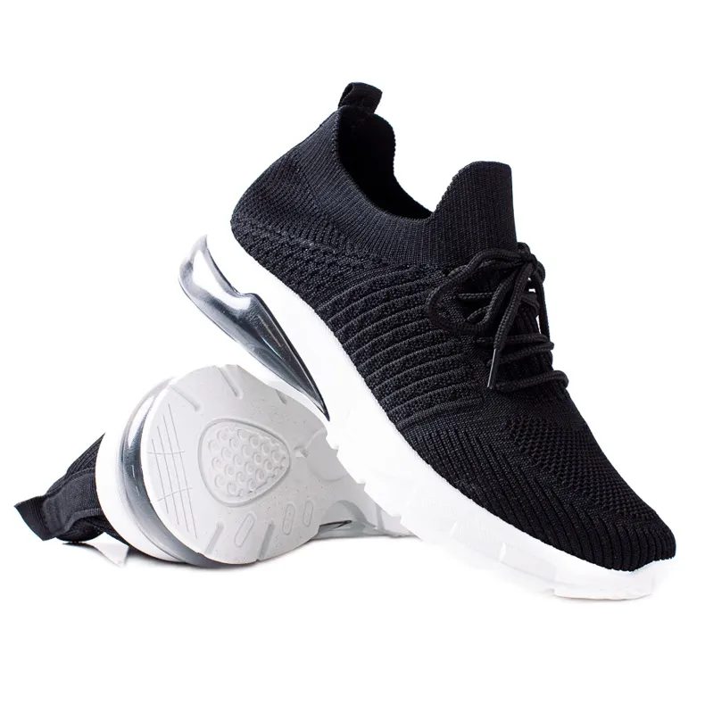 SHELOVET Comfortabele fitnessschoenen zwart