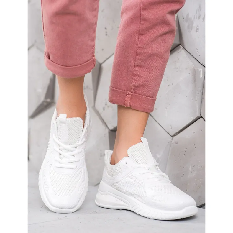 SHELOVET Sportsneakers wit