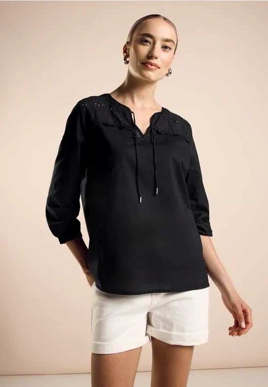 Street One Blouse met borduursel