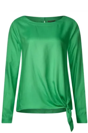 Street One blousetop met knoopdetail