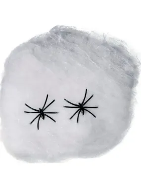 Wit spinnenweb decoratie 10gr
