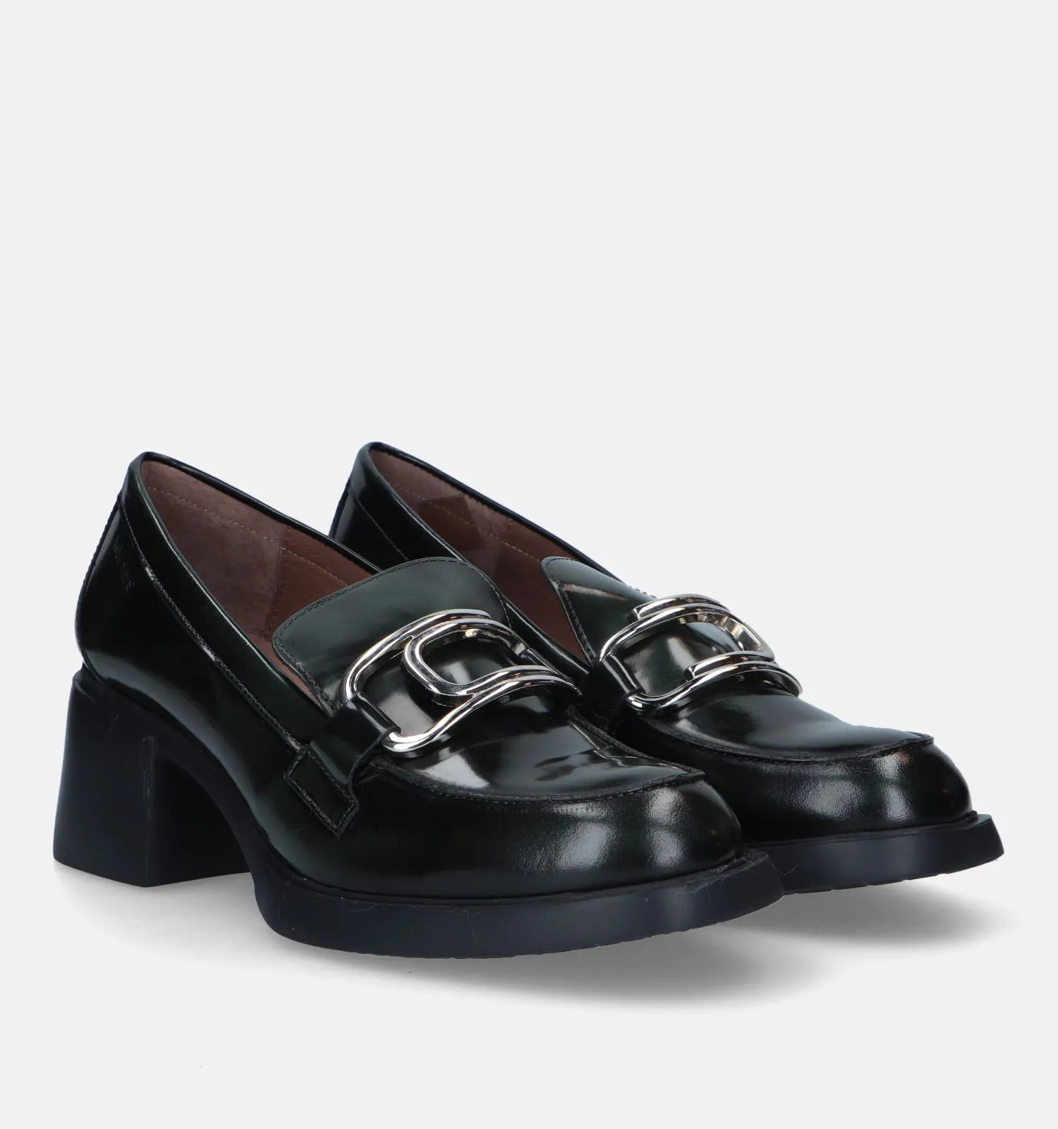 Wonders Enkelpumps groen