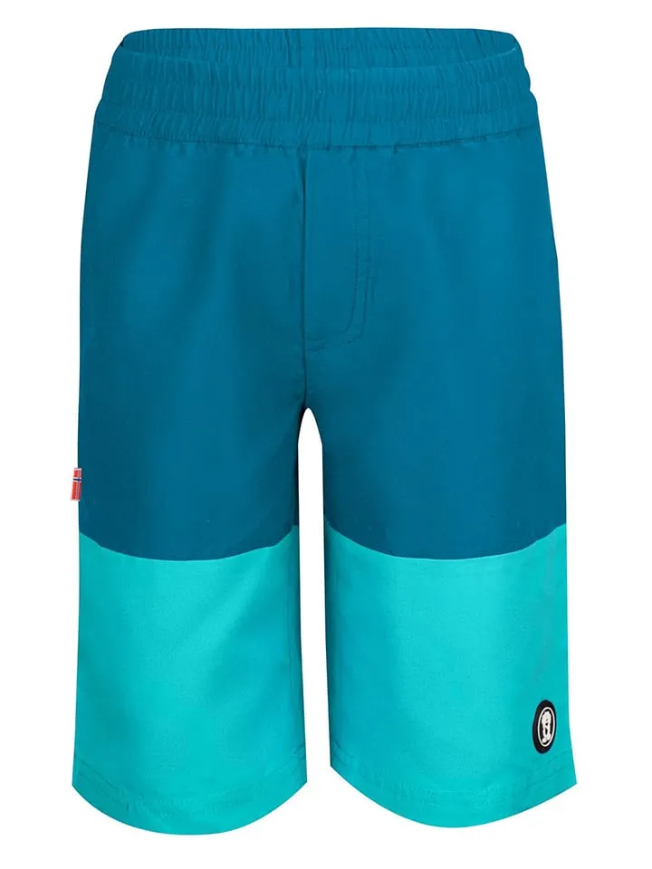 Zwemshort "Kroksand" blauw/turquoise